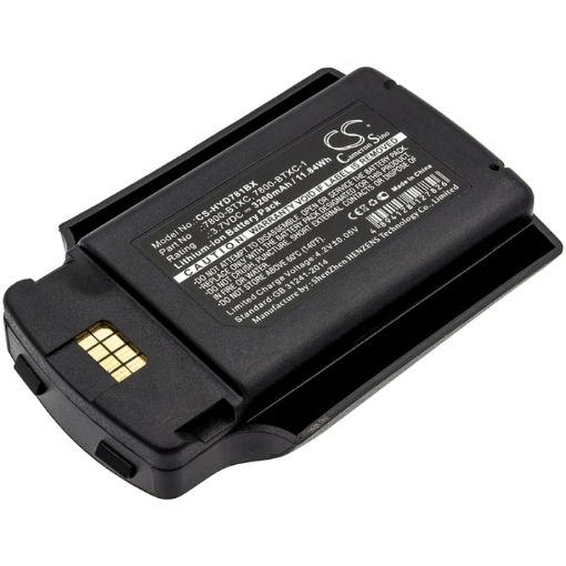 Picture of Battery Replacement Honeywell 7600-BTEC 7600-BTXC 7600-BTXC-1 for Dolphin 7600 Dolphin 7600 II