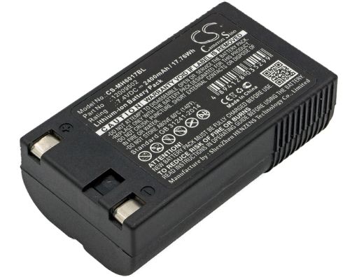 Picture of Battery Replacement Paxar 120095 12009502 for 6017 Handiprinter 6032 Pathfinder