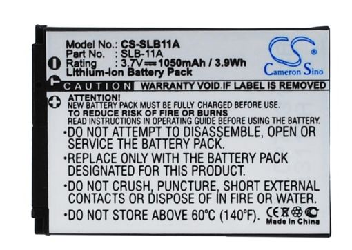 Picture of Battery Replacement Samsung EA-SLB11A SLB11A SLB-11A for &#x0D;
EX1 &#x0D;
ST1000