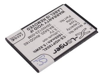 Picture of Battery Replacement Sprint 35H00123-00M 35H00123-02M 35H00123-03M 35H00123-22M BA S390 BA S420 RHOD160 for Arrive EVO 4G