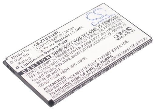 ZTE Li3712T42P3h734141 Battery Replacement for N960 U236 - 1