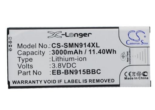 Picture of Battery Replacement Samsung EB-BN915BBC EB-BN915BBE EB-BN915BBK for Galaxy Note Edge Note Edge 4G