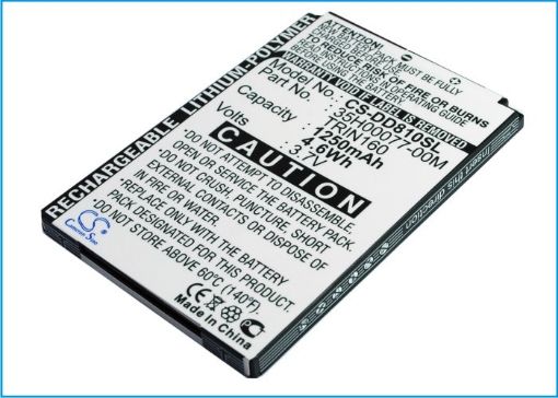 Battery Replacement HTC 35H00077-00M for D810X P3600i - 1