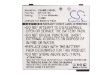 Mobistel BTY26166 Battery Replacement for EL550 - 5