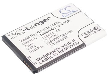 Picture of Battery Replacement Htc 35H00152-04M 35H00152-05M BTR6350 BTR6350B for ADR6350 ADR6350VW