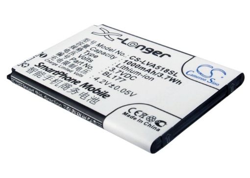 Picture of Battery Replacement Lenovo BL177 for A518