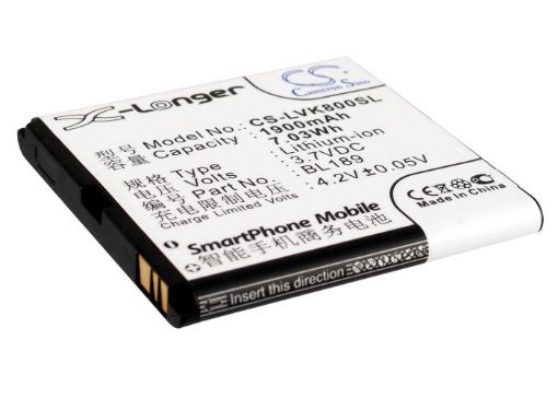 Picture of Battery Replacement Lenovo BL189 for K800