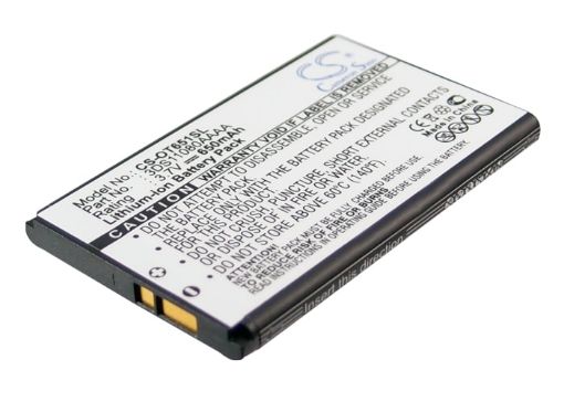 Picture of Battery Replacement Alcatel 3DS10241AAAA 3DS10744AAAA 3DS11080AAAA B-VLE56 BY-62 CAB3080010CX LBT-03 for Lollipops One Touch 158