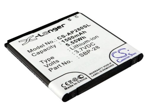 Picture of Battery Replacement Asus 0B110-00150000 SBP-28 for A66 PadFone