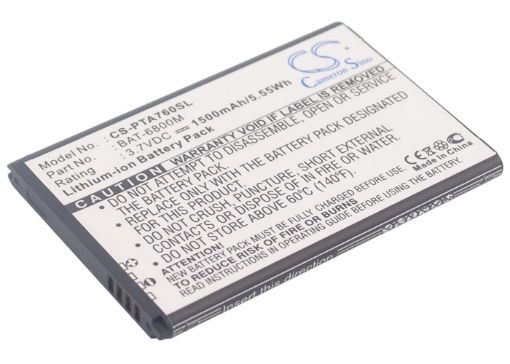 Picture of Battery Replacement Pantech BAT-6800M for IM-A760 IM-A760s
