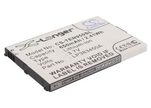 Picture of Battery Replacement Telefunken LP383450A for eurofon T95 T95