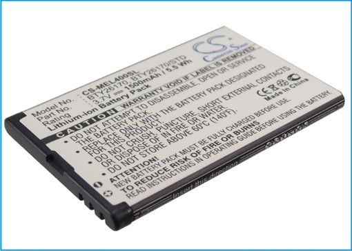 Picture of Battery Replacement Mobistel BTY26170 BTY26170/STD BTY26170Mobistel/STD for EL400