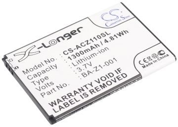 Battery Replacement for Acer Liquid Z110 Z120 BA-Z1-001 BA-Z1-003 - 1