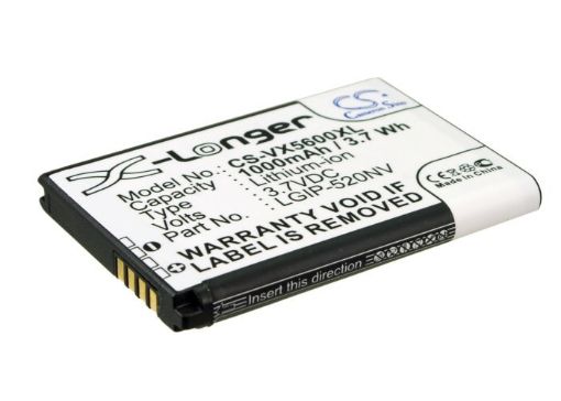 Battery Replacement LG LGIP-520NV for Accolade Cosmos Touch VN270 - 1