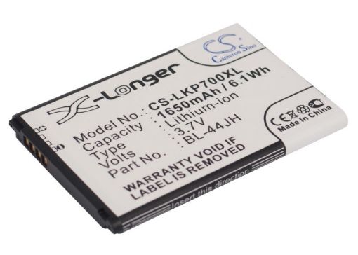 Picture of Battery Replacement Lg BL-44JH EAC61839001 EAC61839006 for AS730 Cayenne