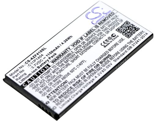 Picture of Battery Replacement Asus C11P1404 for ZenFone 4 A400CG ZenFone 4 PF400CG