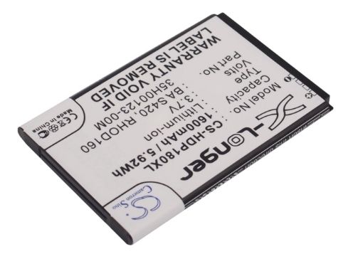 Picture of Battery Replacement Htc 35H00123-00M 35H00123-02M 35H00123-03M 35H00123-22M BA S390 BA S420 RHOD160 for A9292 Arrive