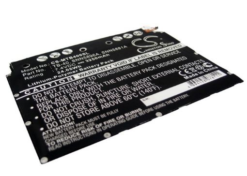 Picture of Battery Replacement Motorola SNN5881A for MZ604 Xoom