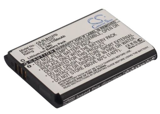 Picture of Battery Replacement Samsung SLB-1137D for Digimax L74W i100