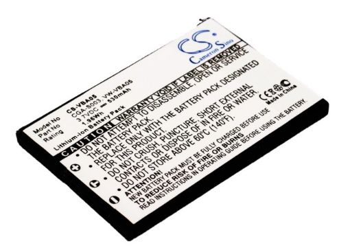 Picture of Battery Replacement Panasonic CGA-S003 CGA-S003A/1B CGA-S003E/1B VW-VBA05 for SV-AS10 SV-AS10-A