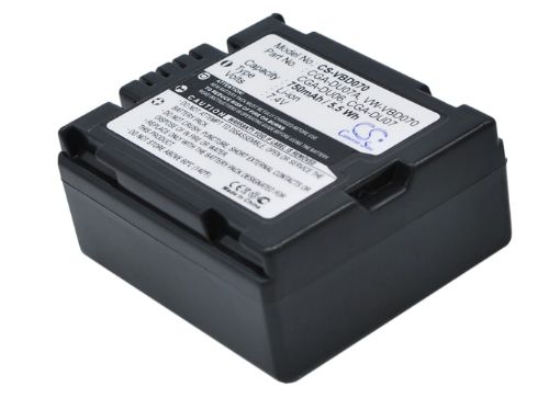 Picture of Battery Replacement Panasonic CGA-DU06 CGA-DU06A/1B CGA-DU06S CGA-DU07 CGA-DU07A CGA-DU07A/1B CGR-DU07 VW-VBD060 for DR-M50B NV-GS10