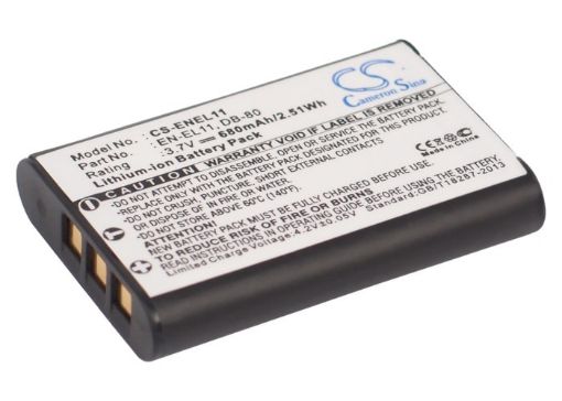 Picture of Battery Replacement Ricoh DB-80 for Ricoh R50