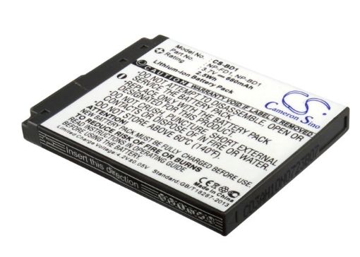 Picture of Battery Replacement Sony NP-BD1 NP-FD1 for Cyber-shot DSC-G3 Cyber-shot DSC-T2
