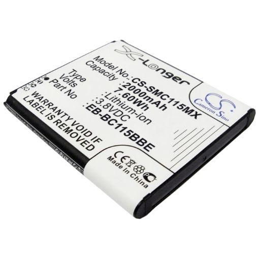 Picture of Battery Replacement Samsung EB-BC115BBC EB-BC115BBE for Galaxy K zoom Galaxy K zoom 3G