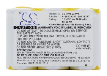 Picture of Battery Replacement Hoover 59139247 H-59139247 for S2211 S2211-100