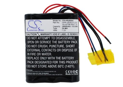Picture of Battery Replacement Panasonic HHR-250SCH L2x3 PA-A2786 R001-1B for HHR-250SCH L2x3 PA-A2786 R001-1B