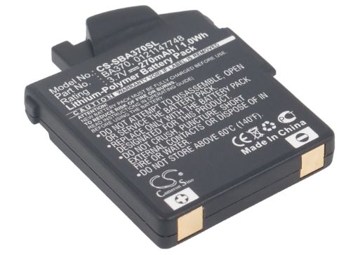 Picture of Battery Replacement Sennheiser 0121147748 BA 370 PX BA370 BA-370PX for 450 TRAVEL 550 Travel