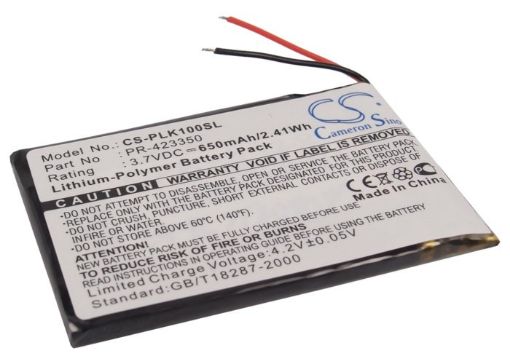 Replacement Battery for Plantronics PR-423350 K100 - 1