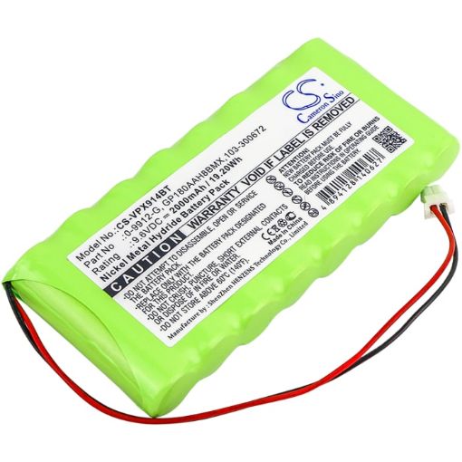 Picture of Battery Replacement Visonic 0-9912-G 100729 103-300672 GP130AAH6BMX GP180AAH8BMX GP220AAH8BMX for Amber Select AmberLink Emergency Response