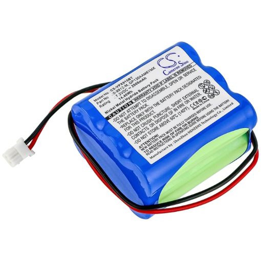 Picture of Battery Replacement Bt GP100AAS6YMX GP130AAM6YMX GP220AAM6YMX for Home Monitor Intruder Alarm Co