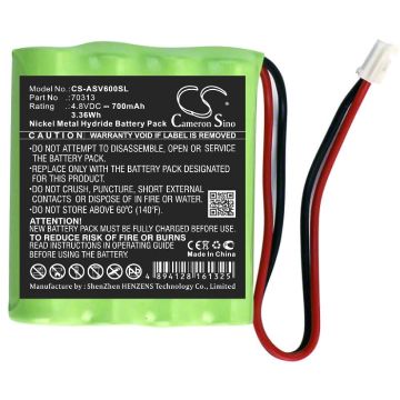 Picture of Battery Replacement Astralpool 70313 for VX 11T VX 13T