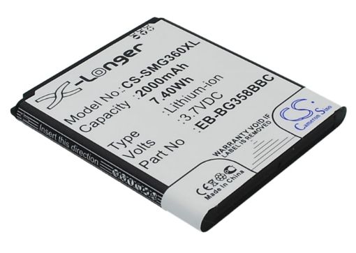 Picture of Battery Replacement Samsung EB-BG358BBC EB-BG358BBE for Galaxy Core Lite 4G TD-LTE SM-G3556