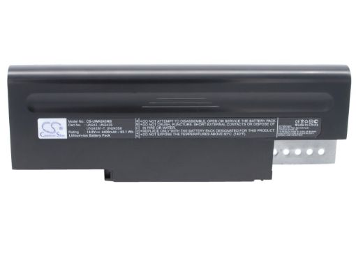 Picture of Battery Replacement Uniwill 23-U74201-31 23-U74204-00 23-U74204-10 23-UB0201-20 23-UD3202-00 243-4S4400-S2M1 BAT-243S1 UN243 for N243 N244