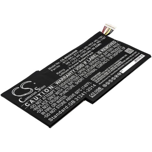 Picture of Battery Replacement Msi BTY-M6J BTY-U6J MS-16K4 MS-17B1 MS-17B4 MS-17B5 MS-17B6 MS-17B7 for 0016K2-213 0016K2-214