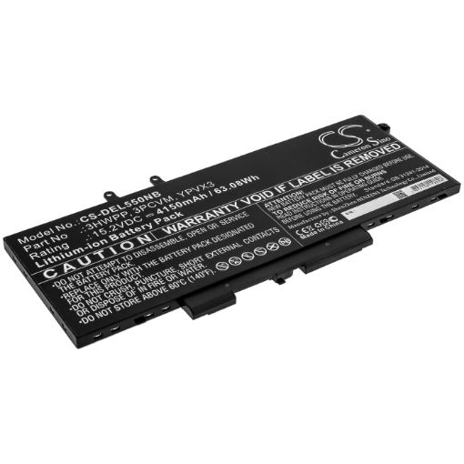 Picture of Battery Replacement Dell 3HWPP 3PCVM YPVX3 for Latitude 14 5410 Latitude 14 5410 08T9X