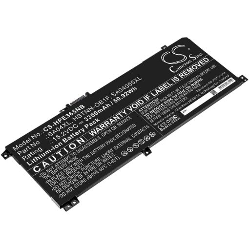 Picture of Battery Replacement Hp HSTNN-OB1F HSTNN-OB1G HSTNN-UB7U L43248-541 L43248-AC1 L43248-AC2 L43267-005 for Envy 15-DR0000 Envy 15-DR0000 X360