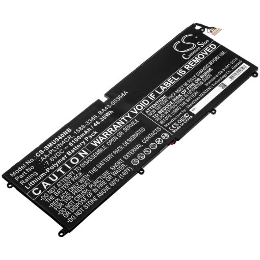 Picture of Battery Replacement Samsung 1588-3366 AA-PLVN4CR BA43-00366A for Ultrabook 940X3G