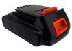 Picture of Battery Replacement Black & Decker BL1118 BL1318 BL1518 BL1518-XJ BL2018 BL2018-XJ BL3018 BL4018 LB20 LB2X4020 for ASD18 Typ 1 ASD18 Typ 2