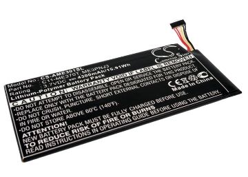 Battery Replacement Asus 0B200-00120100M-A1A1A-219-17QE C11-ME370T ME3PNJ3 for ME370T - 1