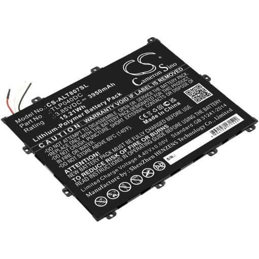 Picture of Battery Replacement Alcatel TLP040DC for One Touch Pixi 3 8 OT-8070