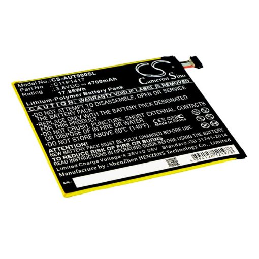 Picture of Battery Replacement Asus 0B200-01290000 C11P1417 for ansformer Book T90 Chi Transformer Book T90