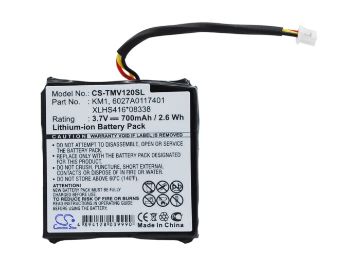 Picture of Battery Replacement Tomtom 6027A0117401 6027A0117412 KM1 XLHS416*08338 for 4EH44 Start 20