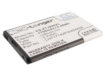 Authentic EUFI890 Battery Replacement Zte Li3717T42P3h654458 - 1