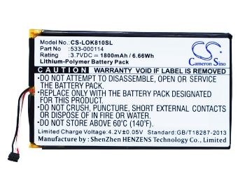Picture of Battery Replacement Logitech 533-000114 for IIIuminated Keyboard K810 K810