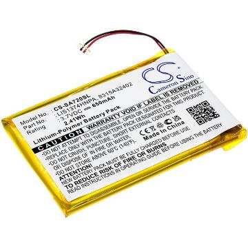 Picture of Battery Replacement Sony 1-756-702-11 1-756-702-12 8315A32402 8917A44167 LIS1374HNPA for NWZ-820 NWZ-A720