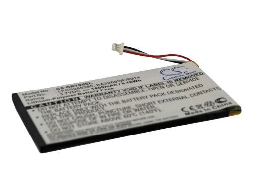 Picture of Battery Replacement Creative BA20603R79914 LPCS285385 for DVP-HD0003 Zen Vision M (60GB)